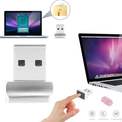 Biyometrik, Kilitli Dizüstü Bilgisayarları Eşleştiren Güvenlikli USB Parmak İzi Okuyucu