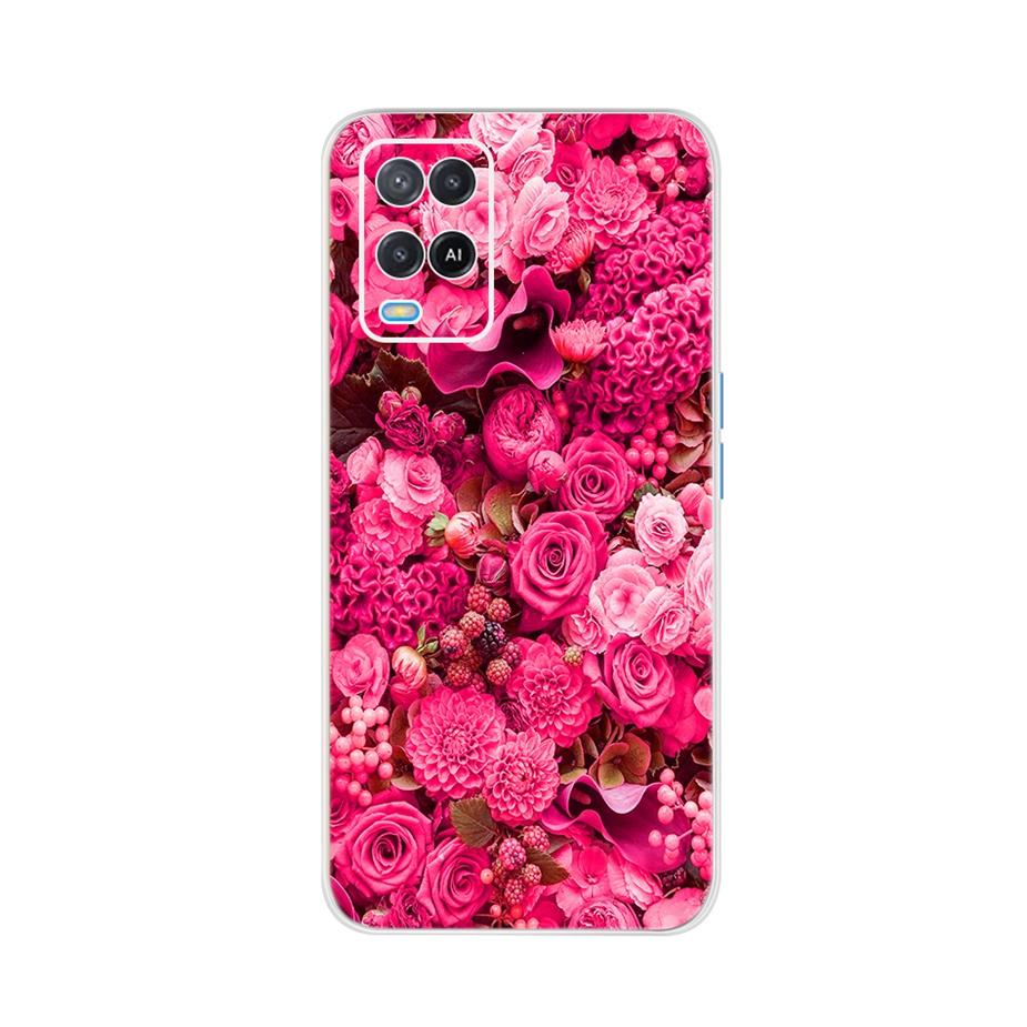 

Cute Cat Butterfly Cover For Oppo A54 Case CPH2239 Soft Silicone Phone Back Case For Oppo A54 A 54 5G CPH2195 Coque Bumper Funda Oppo A54 5G