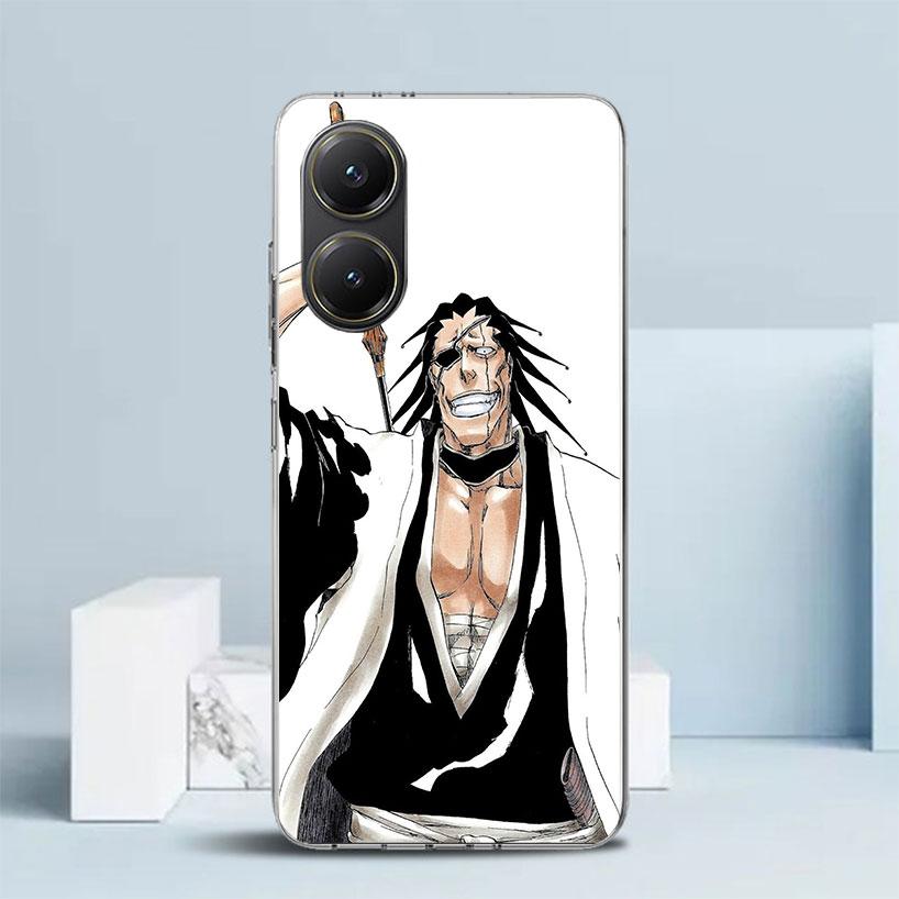 Zaraki Kenpachi Bleach Phone Case For Xiaomi Poco F7 Ultra X5 X6 X7 Pro M7 Redmi 15C 15 13C 13 12C 12 10C 10 10A 9 9C 9A 9T Cove