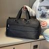 Dry and wet separation leisure travel bag, hand-held shoulder bag, solid color yoga fitness bag, large-capacity outdoor sports training bag