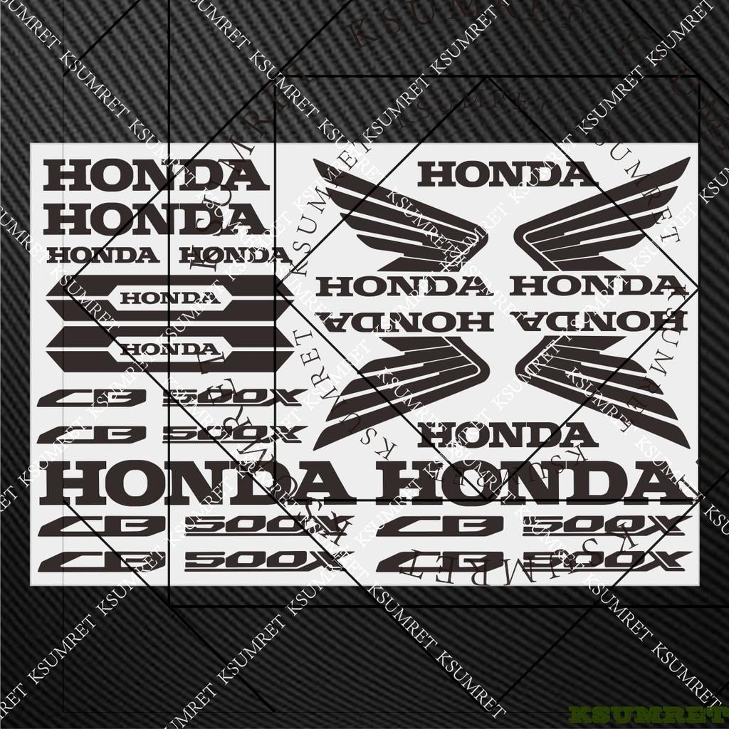 For Honda CB500X Stickers Motorcycle Sticker Moto Helmet Cb500x Emblem Decal