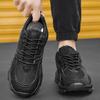 2025 New Men's Sports Shoes Fashion Mesh Breathable Casual Shoes Outdoor Comfortable Thick Bottom Non Slip Tennis Shoes