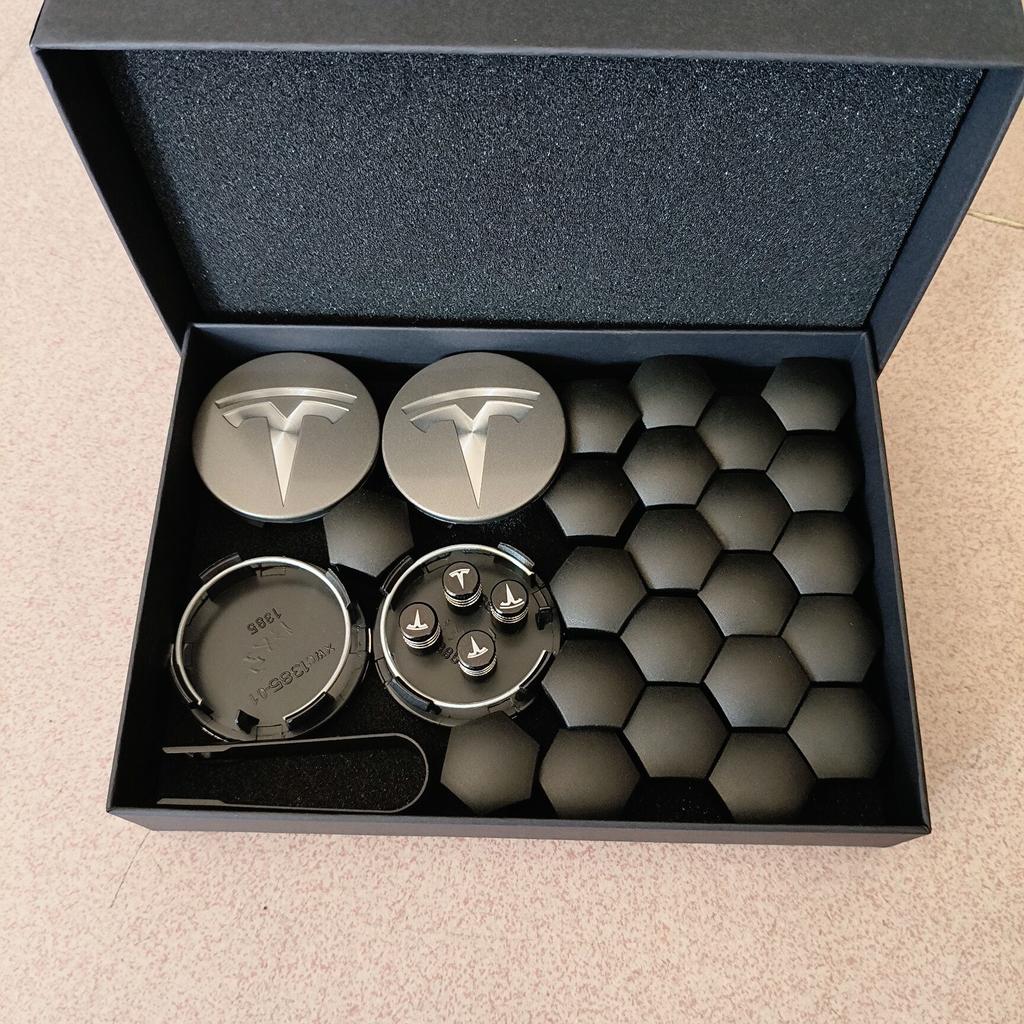 56MM 4PCS 25PCS 29PCS For Tesla Model3 /Y/2025 Model Y Juniper/2026 X Sport Emblem Wheel Center Hub Cap Car Rims Cover Hubcaps