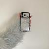 Korean ins silver leather three-dimensional bow, suitable for Apple 17 mobile phone case, new iPhone17promax high value 15 trend 14 flash diamond 13