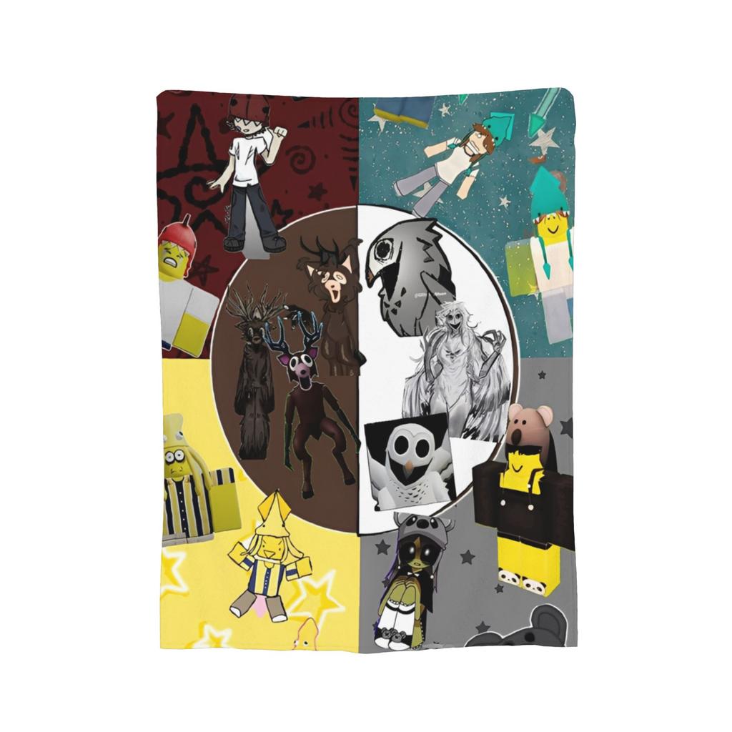 99 Nights In the Forests Blanket Super Soft Warm Video Games Throw Blankets for Bed 50x60 Inch Multi-size Rug Piece