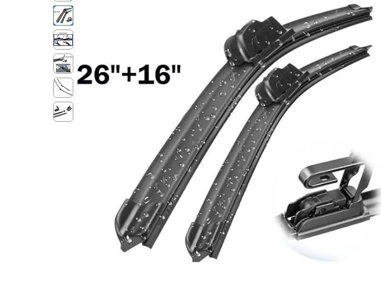 Suitable for Toyota Celica T230 1999-2006 26+16 wiper blades чёрный