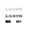 3D ABS For LX570 S Auto Logo Accessories 2008-2019 Car Rear Trunk Special Emblem Badge Sticker Letter Rear EmblemDX7