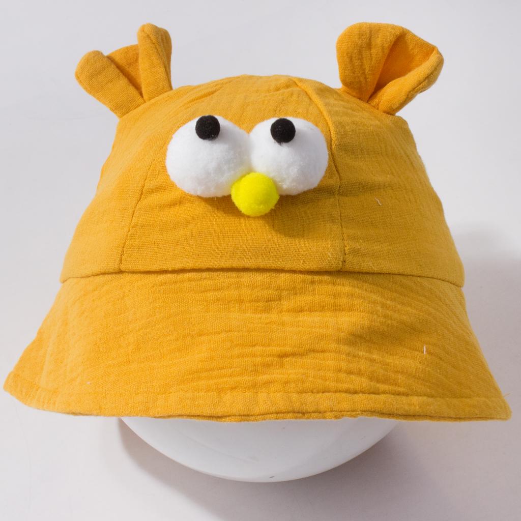 Candy Color Baby Cotton Striped Printed Bunny Ear Beanie Sun Hat for Newborn Autumn Winter Outdoor Indoor Bulk Polyester/Cotton