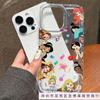 Princess Collection for Apple 16promax Mobile Phone Case 15plus14 Airbag 13 Transparent 1211 Cartoon