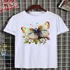 Kleidung Sommer Frühling Druck T-Shirt Tee Oberteil Mode Grafik-T-Shirts Damen T-Shirt Top Trend Druck Damen Druck