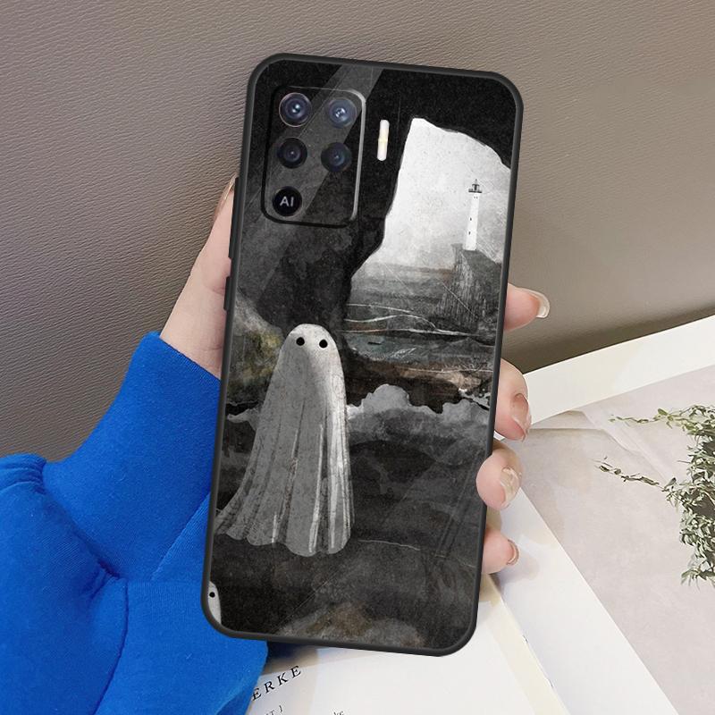 Ghosts Funny Case For Oppo A78 A38 A18 A98 A58 A60 A80 A40 A96 A76 A16 A94 A74 A54 A15 A17 A57 A77 A5 Pro