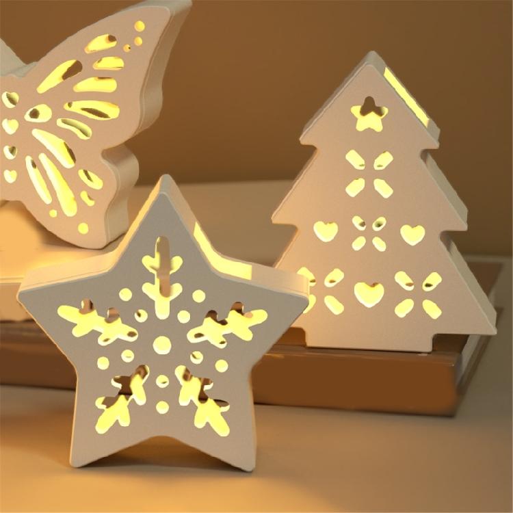 Hollowed Butterfly Heart Silicone Candle Stand Molds for Epoxy Resin Candle Holder Tealight Holder Gypsum Decoration