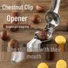Chestnut Peeling & Shell Opening Tool - Knife Clip for Raw Chestnuts