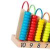 Holz Rechenrahmen, Klassisches Perlenlabyrinth Spielzeug, Additions- und Subtraktions-Abakus für den Kindergarten,