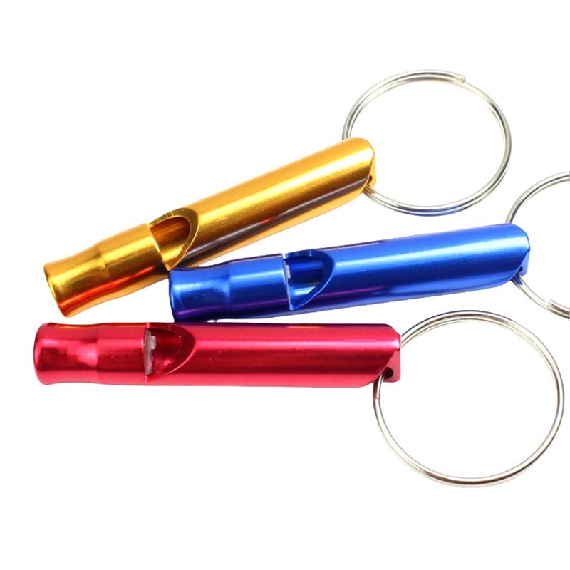 5/10/20Pcsoutdoor Emergency Whistle Multifunction Survival Training Whistle Camping Hiking Survival Sports Anti Lose Whistle Key
