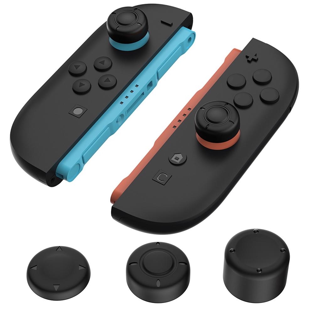 6 Pcs Silicone Thumbsticks Joystick Cap Cover Replacement ThumbStick Grip Cap Cover Thumbstick Grip Cap for Switch 2 Controller