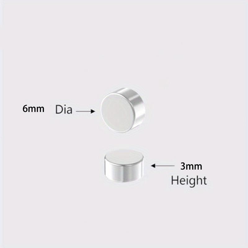 20/50/100pcs 6x3 6mm Diameter x 3mm Thick Small Round Magnets - Disc Magnets for DIY, Models, Industrial, Home Use