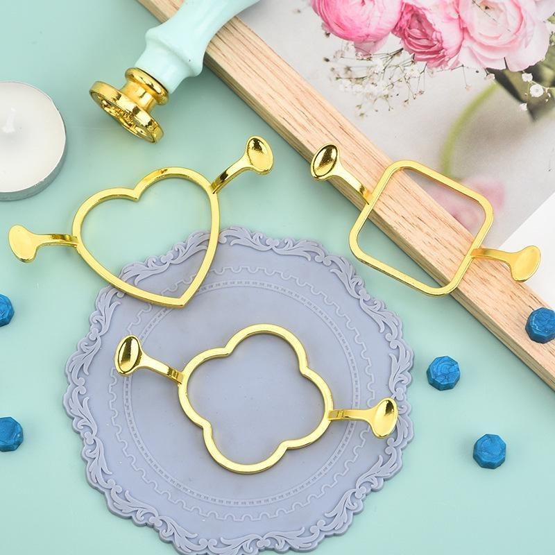 wax seal stamp craft supplies Wax seal Stamp Shape fixed Invitation Card Wedding seal Shape seal accessories