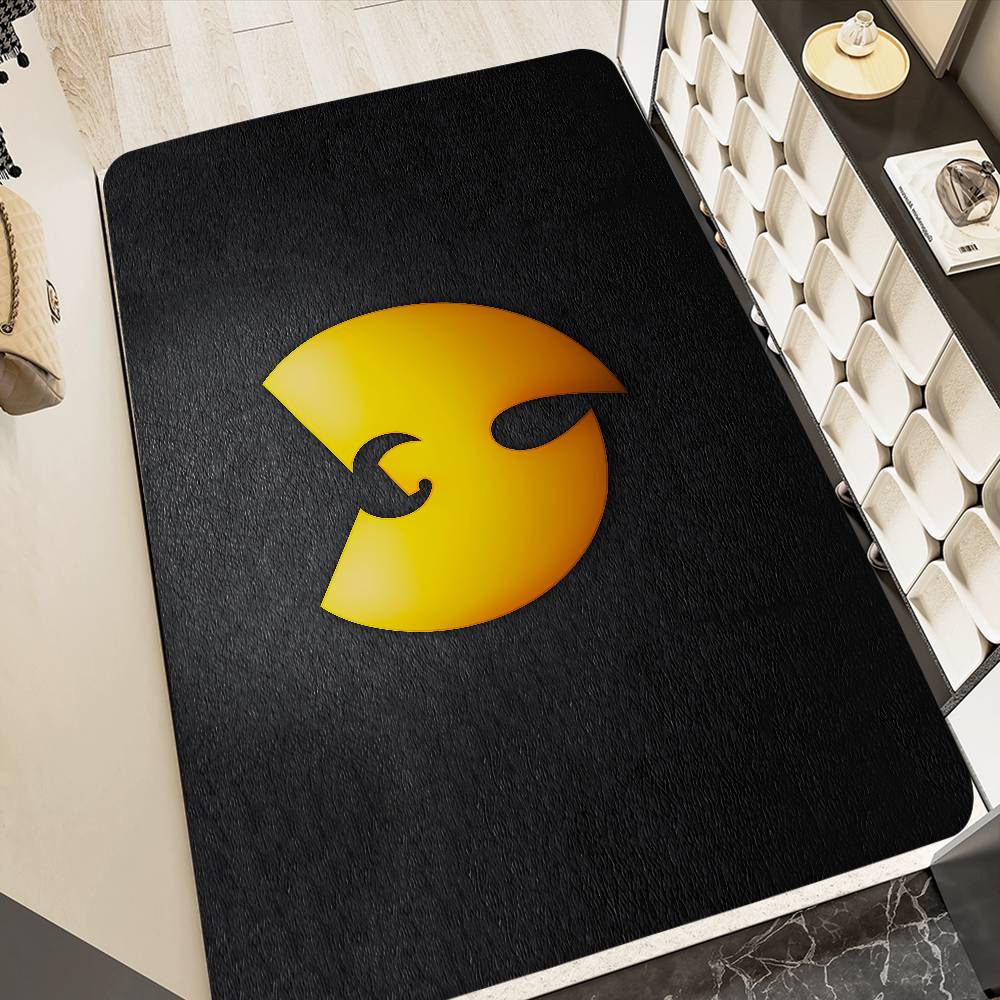 Tappetino da Pavimento WU-TANG-CLAN Antiscivolo Tappetino per Lavanderia Decorazione Lavanderia Balcone Soggiorno Bambini Tappeti per la Casa