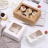 Transparent Cupcake and Pastry Takeaway Box