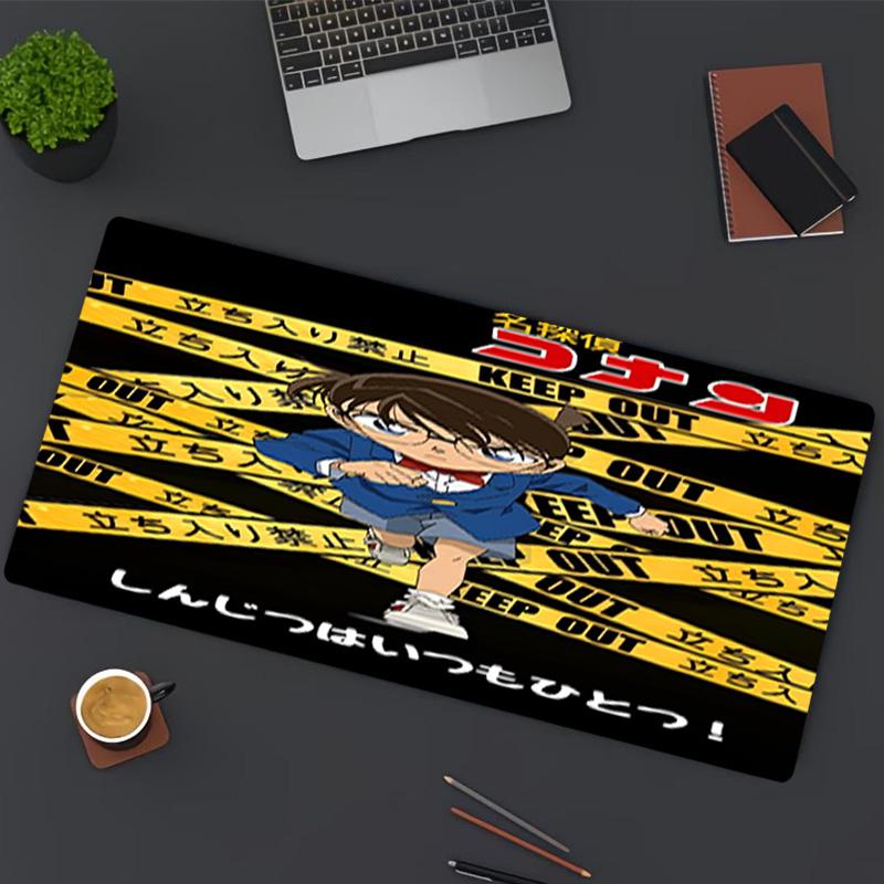 Detective Conan Print Mouse Pad, for Keyboard Pad Laptop PC Mat for Office Home Use, Desk Decor, Perfect Birthday Gift for Gamers