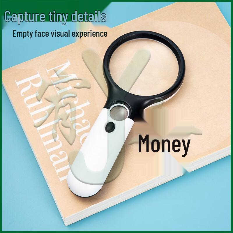 

75mm LED Handheld Magnifying Glass