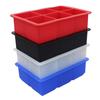 6 Grid Ice Tray Mold Large Diy Food Grade Silicone Ice Cube Square Tray Mold