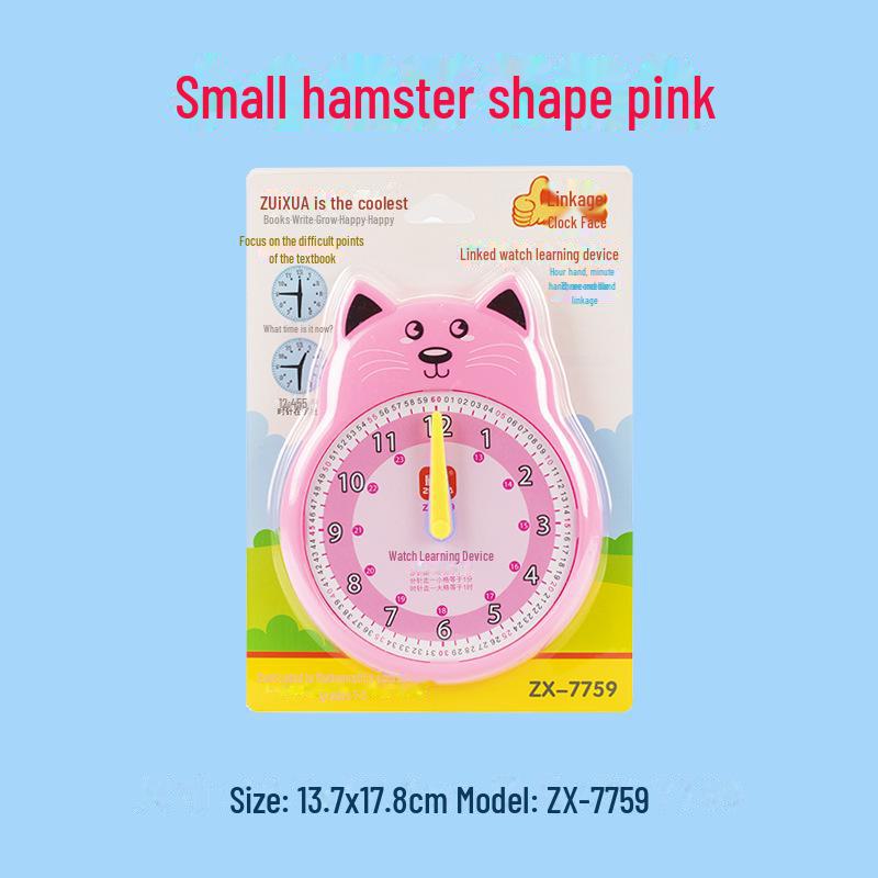 Children's Cognitive Time Learning Clock - Educational Puzzle & Teaching Aid for Students