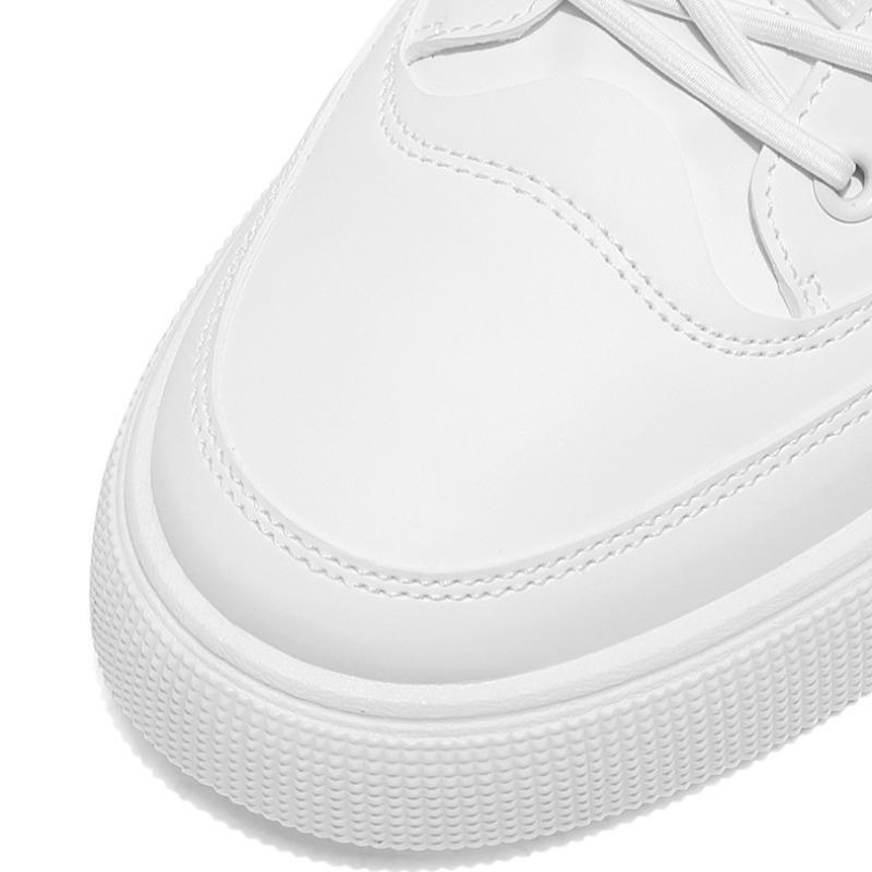Casual Sneaker Men's Shoes Plus Size 46 47 48 2026 Spring New White Sneakers Men's Casual Board Shoes Men's Casual Shoes Leather