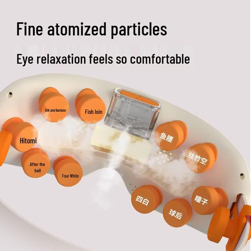 HEZHENG Fascia Gun, Eye Massager & Neck Pillow Gift Set CN plug (adapter included)