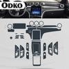 For Mercedes-Benz C-Class W206 Car Interior Center Console Transparent TPU Protective Film Anti-scratc Repair Film Accessori