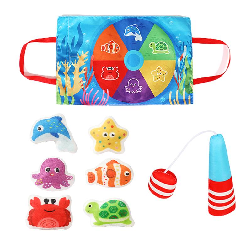 First-Class Montessori Premium-Quality Children S Top-Grade Fishing First-Class Toy Premium-Quality Soft First-Class Funny First-Class Fabric
