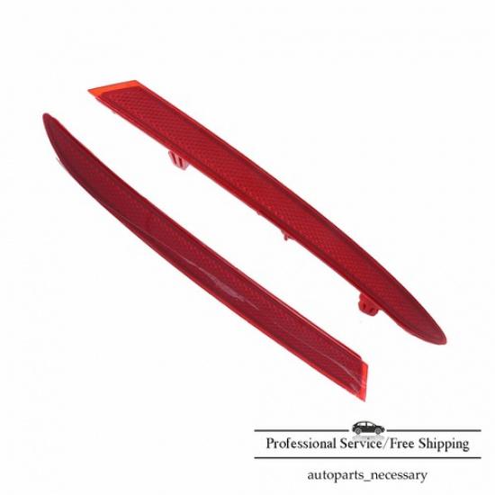For Volkswagen Jetta 2011-2014 2Pcs Rear Left Right Rear Bumper Reflector US