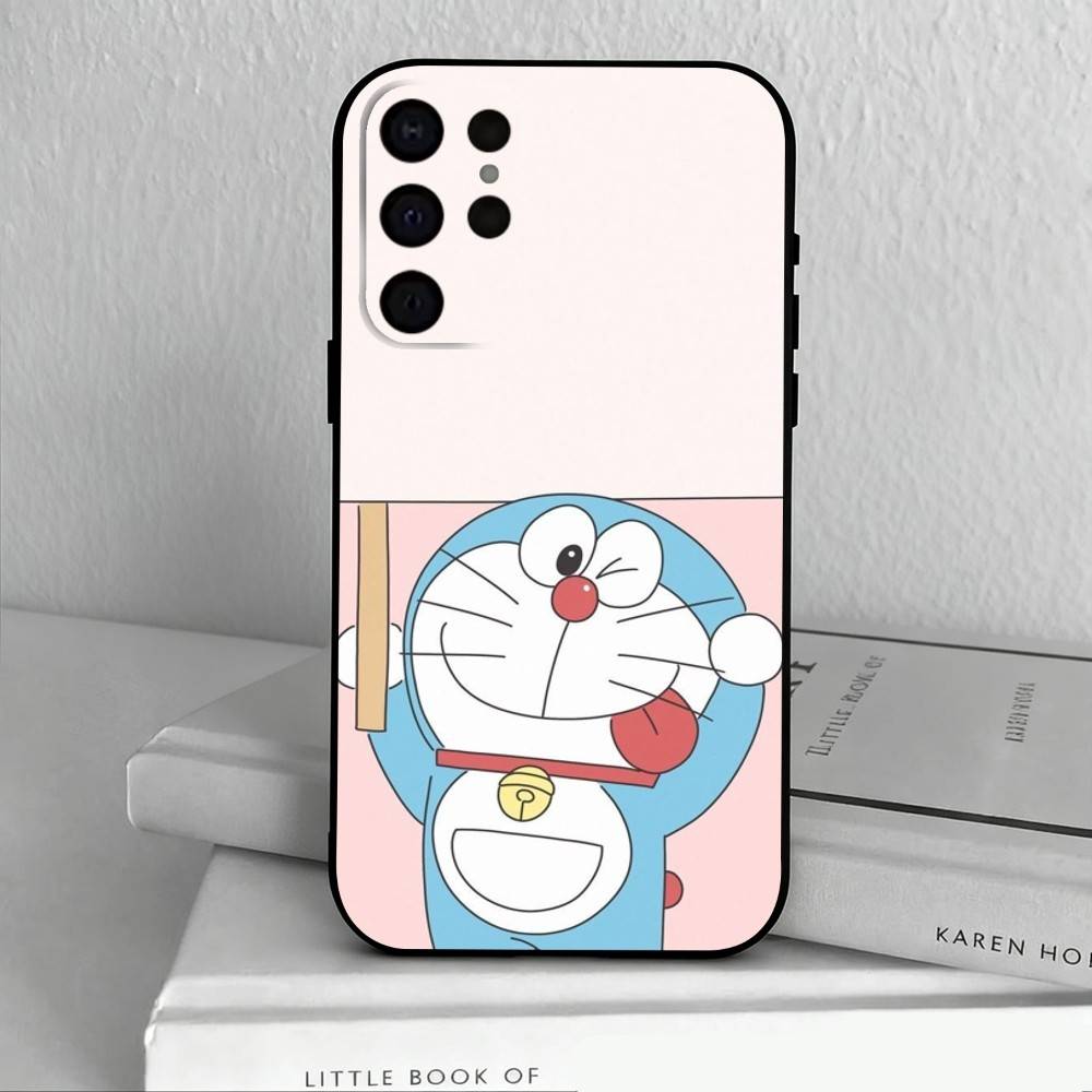 C-CARTOON D-Doraemon C-cute  Phone Case For Samsung S25,S24,S21,S22,S23,S30,Ultra,S20,Plus,Others Soft Black Case