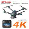 Nuevo Dron Profesional GT6MAX 8K HD Cámara Dual GPS Retorno Inteligente Control de Pantalla de 5,64 pulgadas 5G WIFI Evitación de Obstáculos RC sin Escobillas Cuadricóptero Plegable