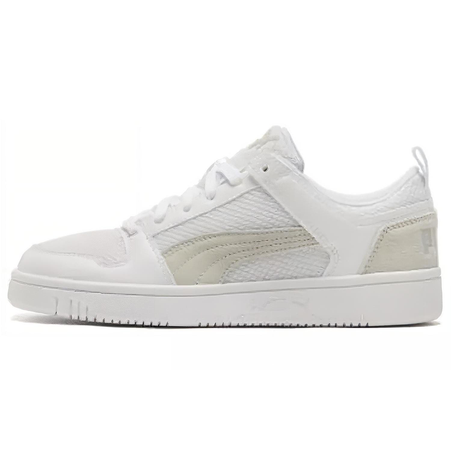 PUMA Rebound Layup Lo Mesh White Grey Men s 370914-06 EU 44
