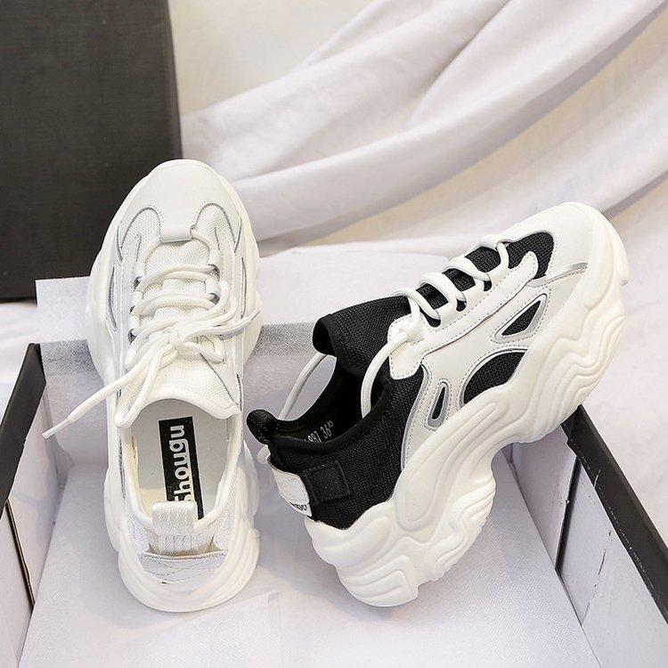 Zapatillas de running zapatos mujeres zapatos cuña casual zapatillas mujer  moda mujeres zapatillas de plataforma zapatos de señora cestas  transpirables comprar a buen precio — entrega gratuita, reseñas reales con  fotos — Joom
