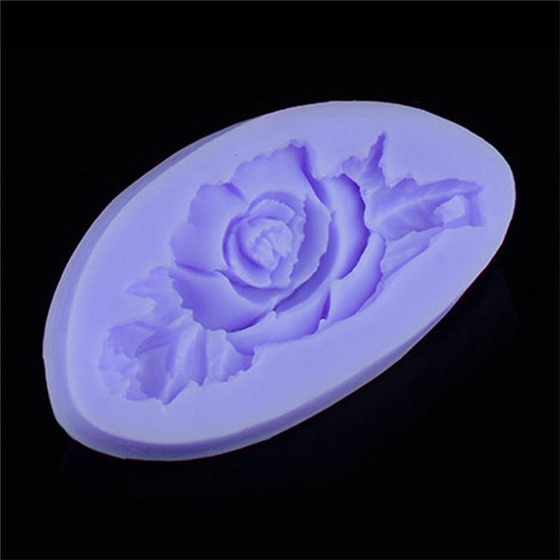 Educational DIY Craft Silicone Mold 6.6cm Single Mini Flower Fondant Mold