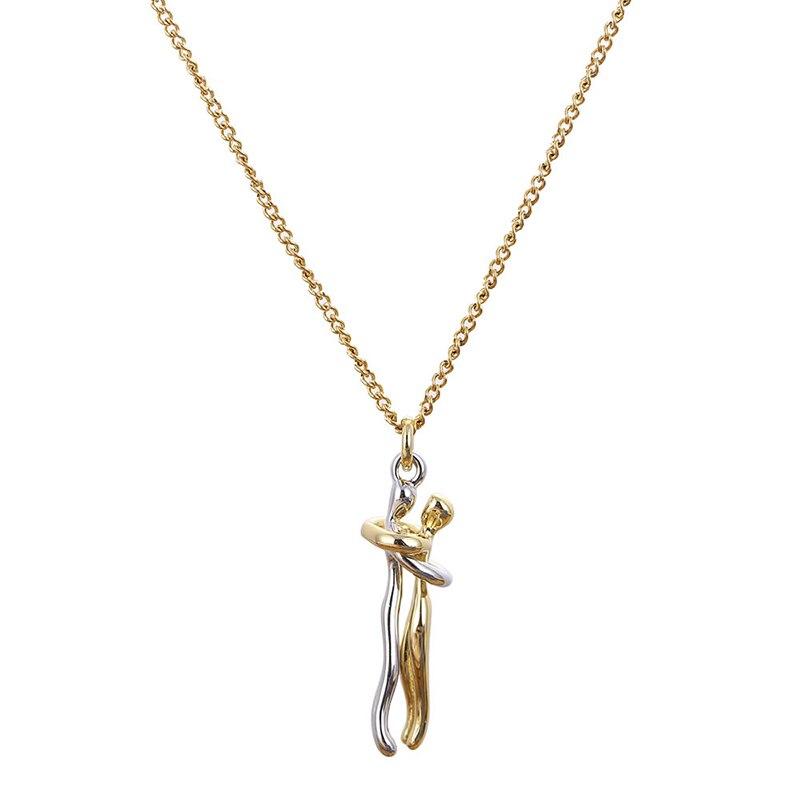 Buy Hug Couple Necklaces Creative Men 