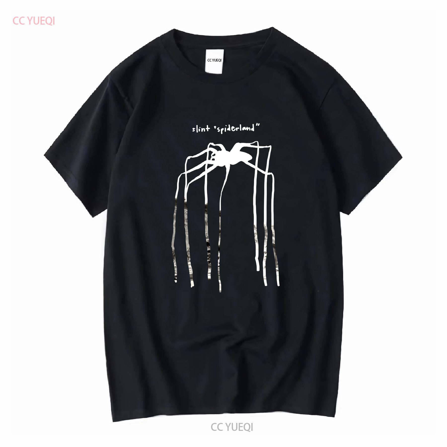 

Slint Spiderland Classic T Shirt TE1601 vintage Washed Casual Slightly graphic Comfortable fashion homme designer clothes Soft 4XL