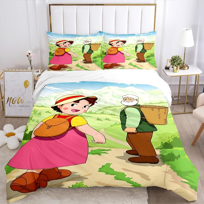 Mountain Adventure Print 3Pcs Bedding Set,Duvet Cover with 2 Bedro,Pillowcase Home Birthday Gift