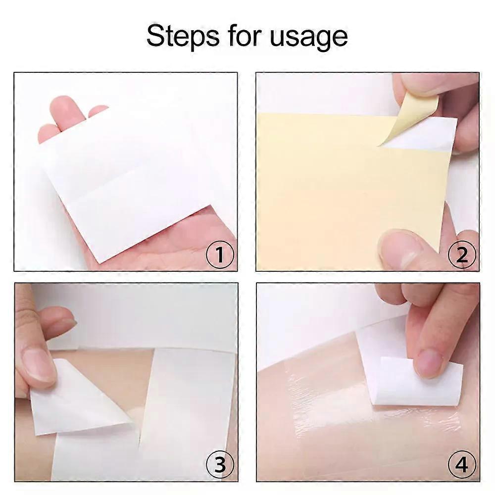 Tragbare 1 Rolle Einweg Achselschweißpads Saugfähige Achsel-Antitranspirant Transparente Keep Dry Aufkleber Verhindern Deodorant