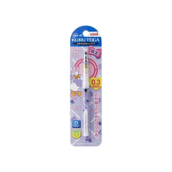 Limited Edition Kuru Toga Mechanical Pencil 0.3mm Disney Daisy Duck Purple