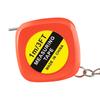 1Meter Length Automatic Telescopic Ruler Portable Mini Metal Tape Measure With Keychain Square Multicolor Children Height Ruler