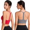 Y-shaped Beautiful Back Yoga Sports Bra Shockproof Quick-drying Fitness Sports Underwear Sexy Plus Size Bra