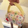 Cartoon Travel Makeup Bag: Portable & Cute Toiletry Storage Handbag for Women