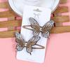 2pcs/set New Cute Princess Butterfly Hair Clips Girls Hairpins Crystal Butterfly Hair Clips Children Kids Hair Accessories