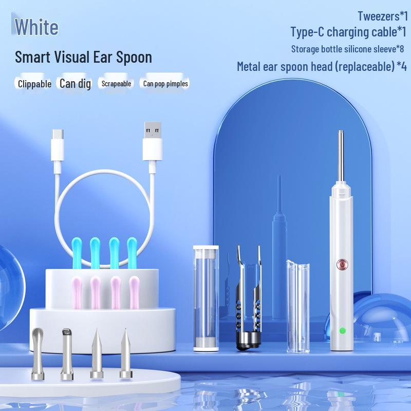 High-Definition Visual Ear Pick with Light - Ultra-Clear Endoscope Ear Cleaning Tool.