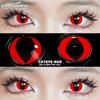 1 Pair Cosplay Contact Lenses Halloween Contact Lenses for Eyes Yearly Beautiful Pupils White Lenses Red Eye Contacts
