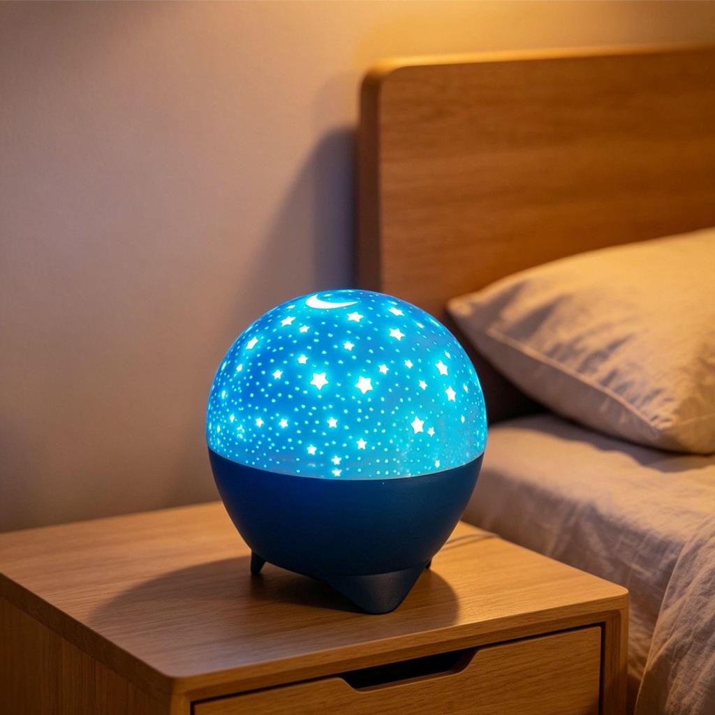 Colorful Dream Star Projector Night Light for Children's Bedroom